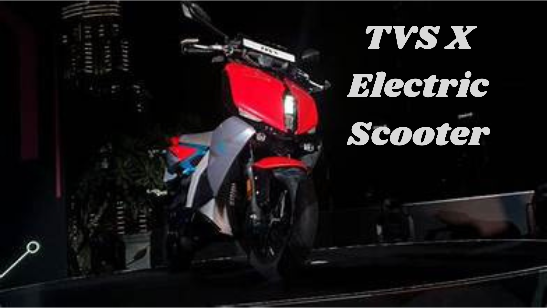 TVS X Electric Scooter