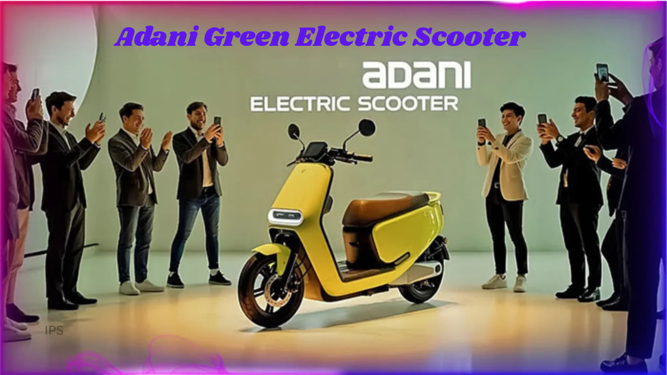 Adani Green Electric Scooter