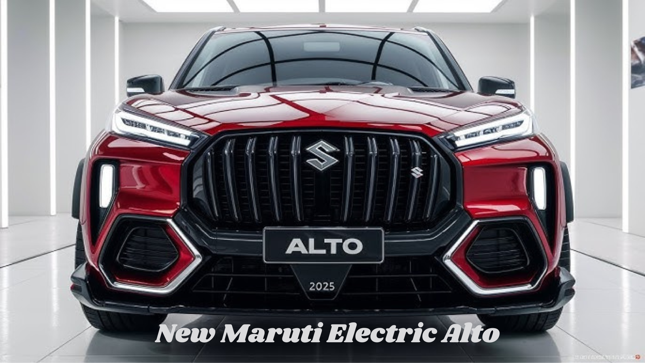 New Maruti Electric Alto